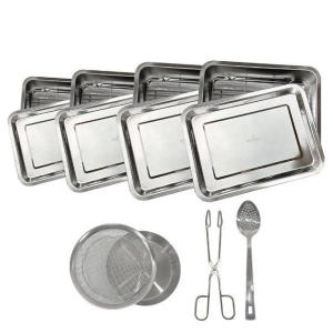 몽카라 스텐 사각트레이 16종 세트