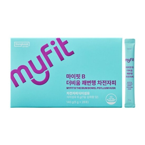 동국제약 마이핏B 더비움 쾌변행 차전자피 28포 (1개)_이미지