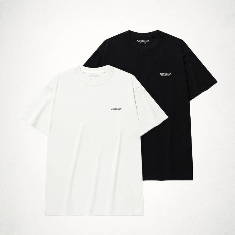 커버낫 남녀공용 쿨 코튼 2PACK 티셔츠 CO2502STE1J 1650289