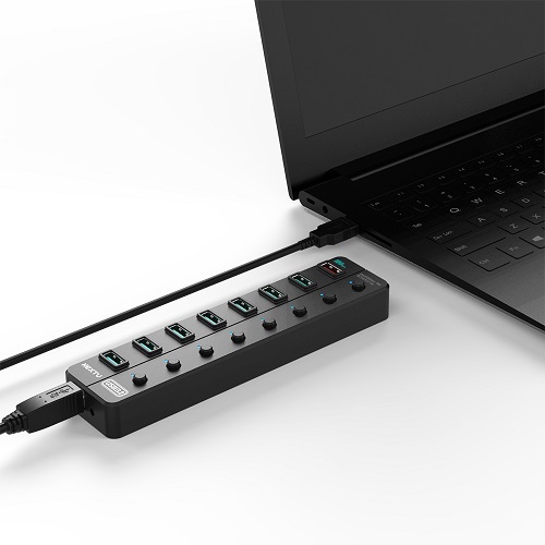 이지넷유비쿼터스 NEXTU NEXT-UH358-10G (8포트/USB3.1)_이미지