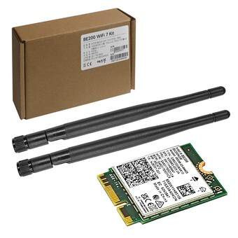 에즈윈 인텔 BE200 Wi-Fi 7 Kit <b>무선</b><b>랜</b>카드