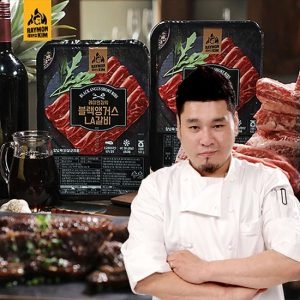 참바다영어조합법인 레이먼킴 블랙앵거스 LA갈비 400g (2개)_이미지
