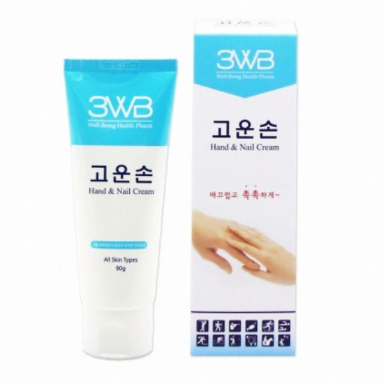 웰빙 헬스 고운손 핸드크림 90ml