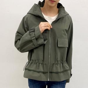 수프 KDJ4F9E엘두나 아우터 스트링 후디 캐주얼 재킷 링 여성 집업_이미지