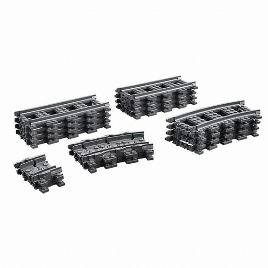 레고 ㅤ시티 기차 레일 (60205) (일반구매)_이미지