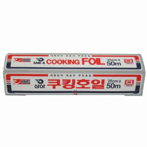 삼아삭스호일 골드쿠킹호일 25cm x 50m (1개)_이미지