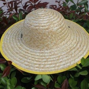 셀러허브 챙넓은 농부 농사용 자외선차단 기능성 밀짚모자 47cm S13275837_이미지