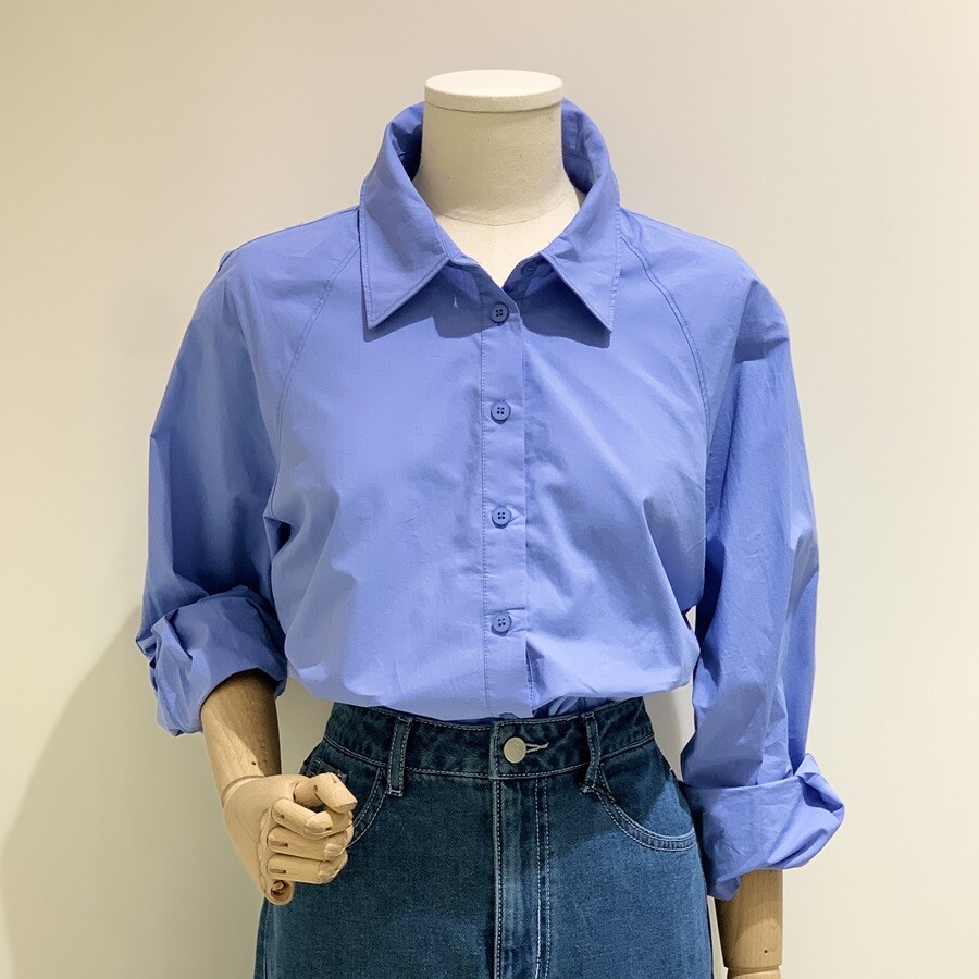 아이올리 플라스틱아일랜드 셔츠 블라우스 PQ3WB362