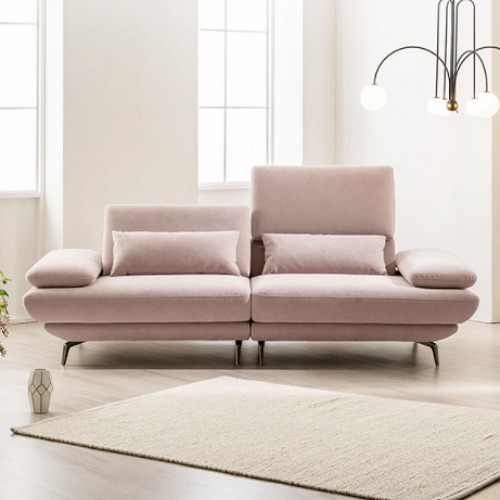 에싸 엘로이즈 리프트기능 카시미라 패브릭 소파 3인용 (스툴별도)_이미지