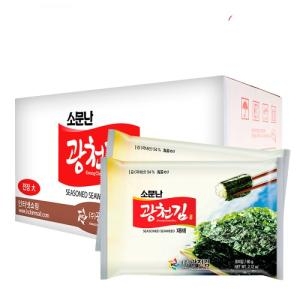 광천김 소문난 재래 전장김 대 60g 20봉 1BOX_이미지
