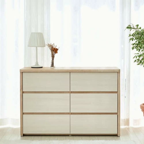라샘 벨라 광폭 3단 와이드 서랍장 1200_이미지