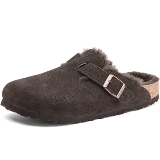 여성용 보스턴 보통발볼 FUR Boston Shearling VL LAF 샌들 1020567 Mocca 230