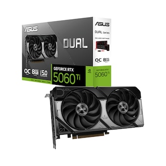 ASUS DUAL 지포스 <b>RTX</b> <b>5060</b> TI OC D7 <b>8GB</b> 인텍앤컴퍼니