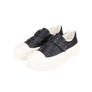 바바라 소가죽 벨크로 스니커즈 BBI163BK 35113914_이미지