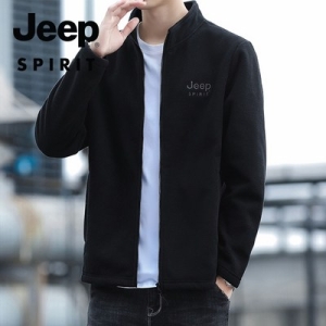 JEEP SPIRIT 남성 기모 후리스 남자 하이넥 캐주얼 데일리 패션 JPHJPL2168 네이비 2XL