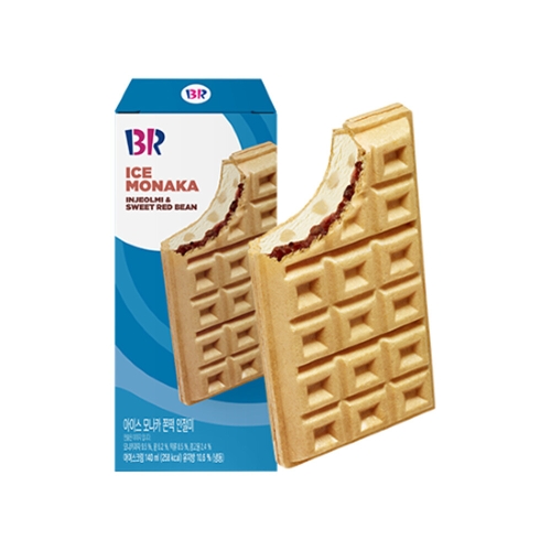 배스킨라빈스 배스킨라빈스 아이스 모나카 쫀떡 인절미