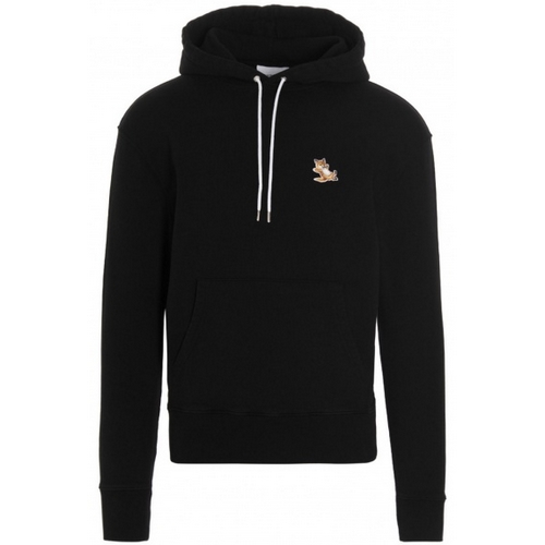 메종키츠네 칠랙스 폭스 후드 티셔츠 IU00355KM0001 (P199, 블랙)_이미지