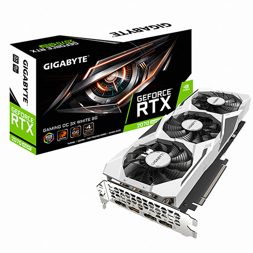 GIGABYTE 지포스 RTX 2070 SUPER GAMING OC D6 8GB 화이트_이미지