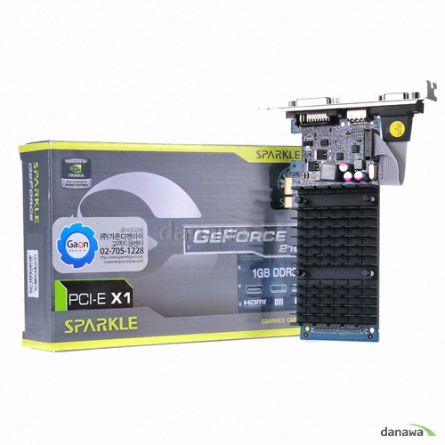 SPARKLE 지포스 G210 D3 1GB PCI-E x1 LP 가온디앤아이_이미지