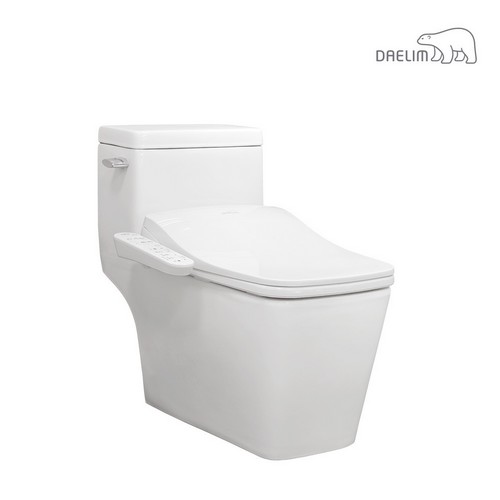 대림바스 사각 양변기+사각 비데 퀵 교체세트_이미지