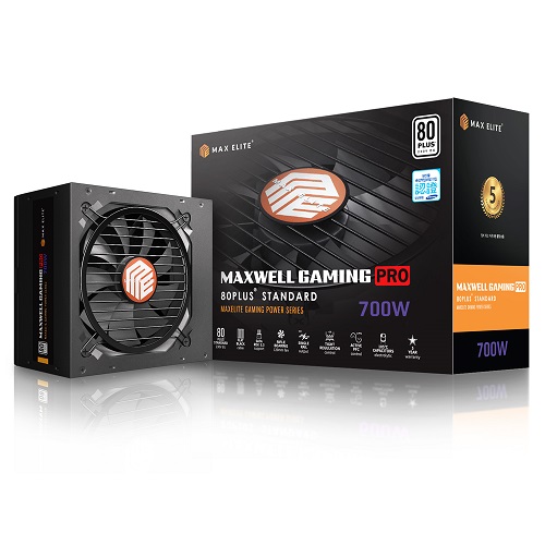 맥스엘리트 MAXWELL GAMING PRO 700W 80PLUS스탠다드 플랫_이미지