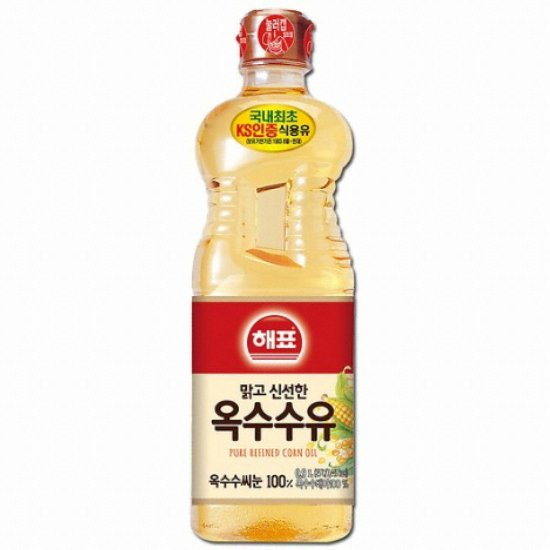 해표 옥수수유 900ml (20개)_이미지