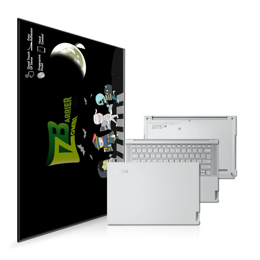 좀비베리어 레노버 요가슬림7 카본 14ACN6 외부 보호필름 세트