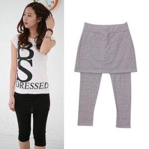 오노마 ONM 면스판 7부 데일리 여름 치마레깅스 치마레깅스 30258369
