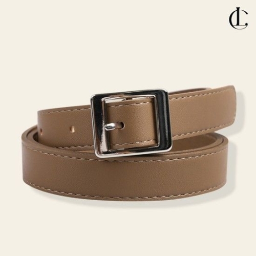 엘케이트 여성 벨트 니켈 사각 버클 허리띠 150YDU