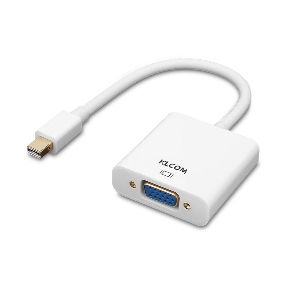 케이엘시스템 KLcom Mini DP v1.1 to VGA 컨버터 (KL125)_이미지