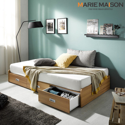 어반하우스 마리메종 로이300 서랍형 침대 SS (매트별도)_이미지