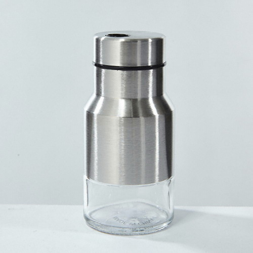  모던하우스 슬림 스텐유리 양념병 실버