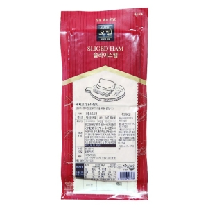 오뗄 스모크 슬라이스햄 1kg 샌드위치 토스트 토핑 에쓰푸드 대용