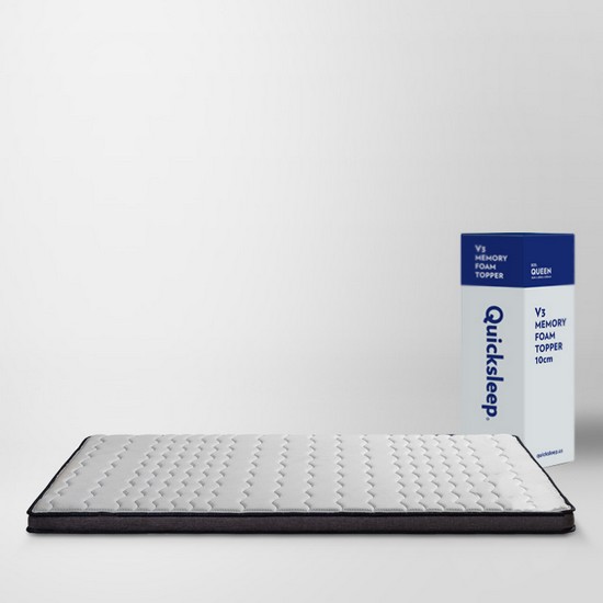 V3 메모리폼 슬림 매트리스 토퍼 Q