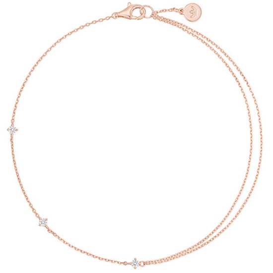 제이에스티나뷰티 LALA J 언발란스 발찌 JJLJAQ1BF324SR230_이미지