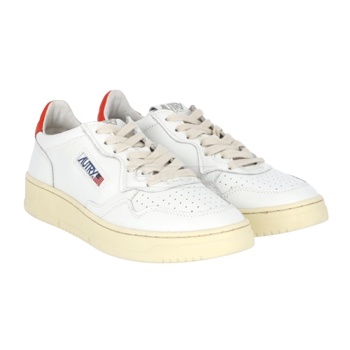 메달리스트 로우탑 스니커즈 WHITE ORANGE AVLM LL24