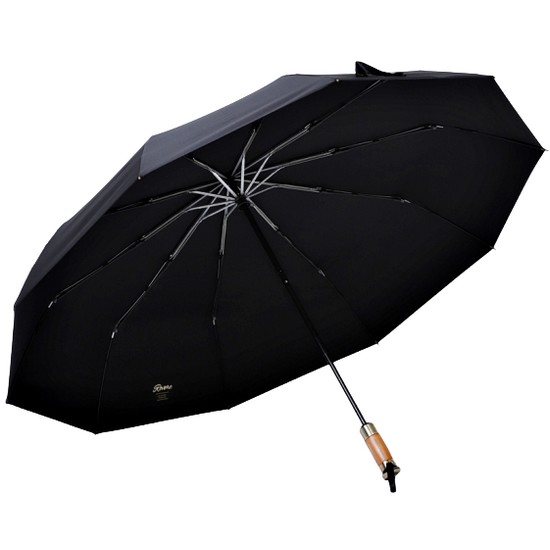 로베레 프리미엄 대형 우드그립 3단 자동 우산 3301_이미지