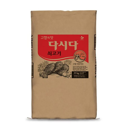 백설 다시다 쇠고기 25kg (1개)_이미지