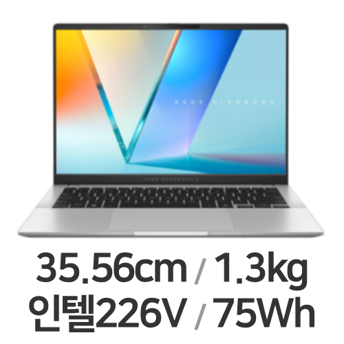 ASUS 비보북 S 14 S5406SAL-SF319W이미지입니다. 누르면 해당 게시물로 새창이동합니다.