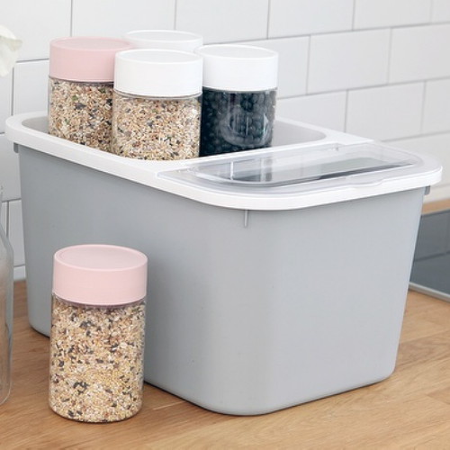 올리오 파스텔 쌀통 10kg (1개)