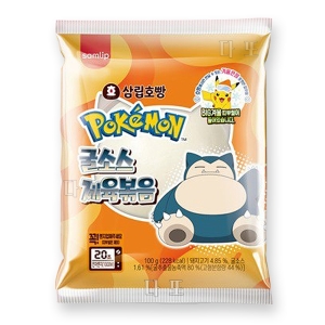SPC삼립 포켓몬빵 잠만보 굴소스제육볶음호빵 1봉 100g