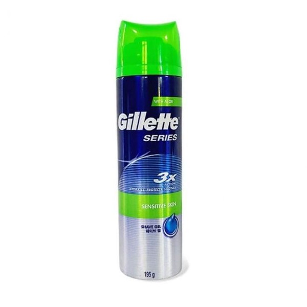 시리즈 JU Gillette 쓰리엑스 센서티브스킨 쉐이브젤 면도 젤 폼 크림 진정 쿨링효과 39909409