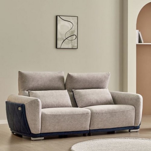 스코나 레븐스 헤드틸팅 조야 아쿠아텍스 패브릭 소파 3인용_이미지