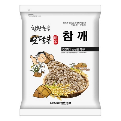힘찬농부 오달봉 참깨 인도산 4kg