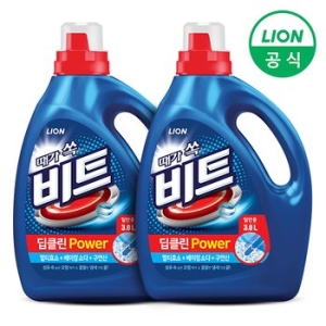 라이온코리아 비트 딥클린 파워 일반용 3L (2개)