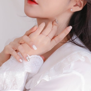 �콺Ƽ�� �ڵ���̵�+���ι�/Fortuna/ Jaliyah 925 Silver Ring RR-60302