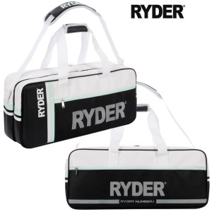라이더 배드민턴 2단 가방 2024RB-1 라켓가방 화이트 민트 블랙 ryder 초등학생 중학생 고등학생 방과후 테니스 탁구 스쿼..