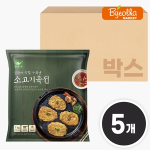 사옹원 소고기육전 1kg (5개)