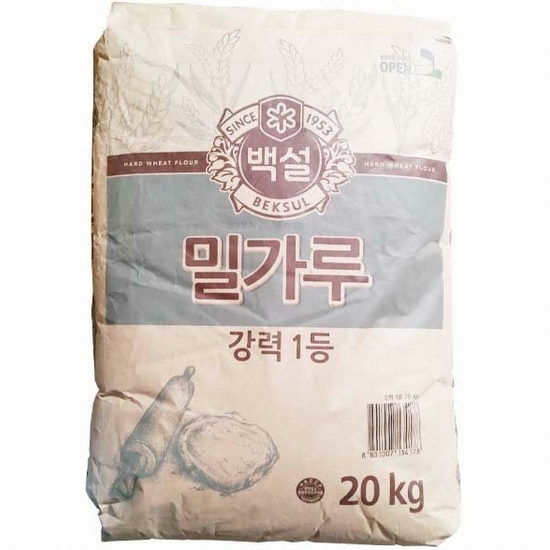 CJ제일제당 백설 <b>밀가루</b> 강력 1등 20kg