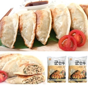 2봉/HACCP/군만두1.4kgx 국산 돼지고기 간식_이미지